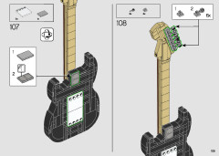 LEGO 21329 instructions page 109 – build guide