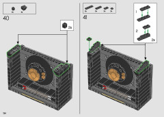 LEGO 21329 instructions page 134 – build guide