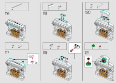 LEGO 21330 instructions page 117 – build guide
