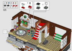 LEGO 21330 instructions page 121 – build guide