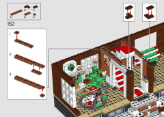 LEGO 21330 instructions page 133 – build guide