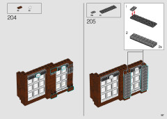 LEGO 21330 instructions page 167 – build guide