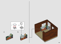 LEGO 21330 instructions page 407 – build guide