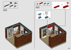 LEGO 21330 instructions page 409 – build guide