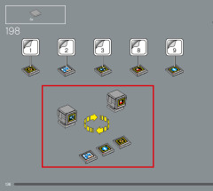 LEGO 21331 instructions page 136 – build guide