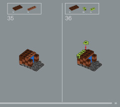 LEGO 21331 instructions page 35 – build guide