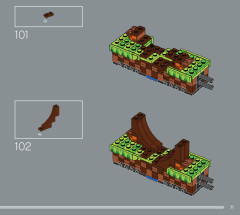 LEGO 21331 instructions page 71 – build guide