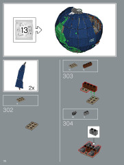 LEGO 21332 instructions page 176 – build guide