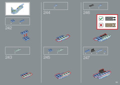 LEGO 21333 instructions page 185 – build guide