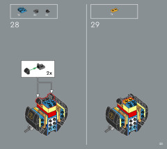 LEGO 21334 instructions page 23 – build guide