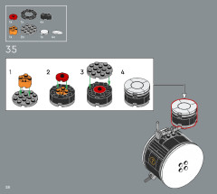 LEGO 21334 instructions page 28 – build guide