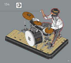 LEGO 21334 instructions page 75 – build guide