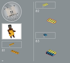 LEGO 21334 instructions page 58 – build guide