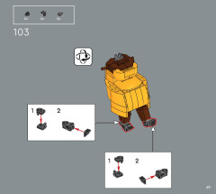 LEGO 21334 instructions page 69 – build guide