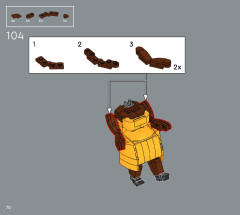 LEGO 21334 instructions page 70 – build guide