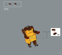 LEGO 21334 instructions page 71 – build guide