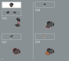 LEGO 21334 instructions page 72 – build guide