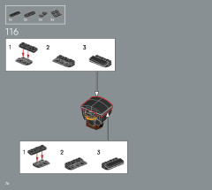 LEGO 21334 instructions page 76 – build guide