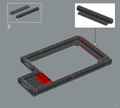 LEGO 21334 instructions page 9 – build guide