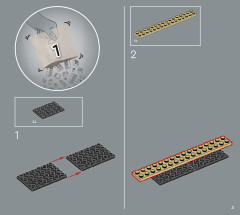 LEGO 21334 instructions page 3 – build guide