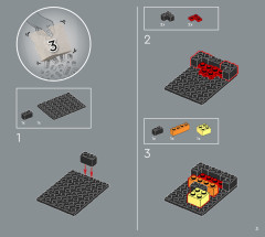 LEGO 21334 instructions page 3 – build guide
