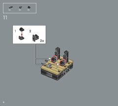 LEGO 21334 instructions page 8 – build guide