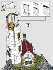 LEGO 21335 instructions page 104 – build guide
