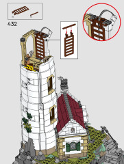 LEGO 21335 instructions page 105 – build guide
