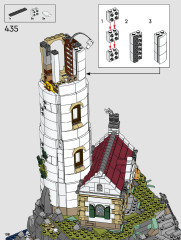 LEGO 21335 instructions page 108 – build guide