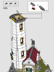 LEGO 21335 instructions page 123 – build guide