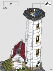 LEGO 21335 instructions page 133 – build guide
