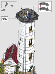 LEGO 21335 instructions page 134 – build guide
