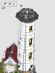 LEGO 21335 instructions page 136 – build guide