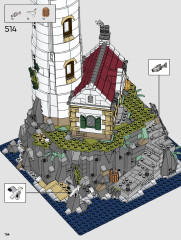 LEGO 21335 instructions page 154 – build guide