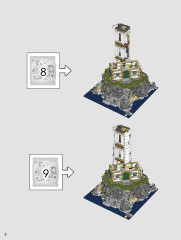 LEGO 21335 instructions page 2 – build guide