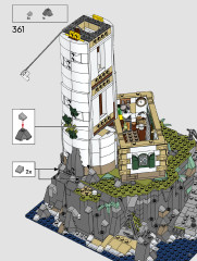 LEGO 21335 instructions page 63 – build guide