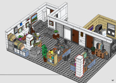 LEGO 21336 instructions page 167 – build guide