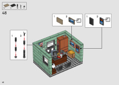 LEGO 21336 instructions page 40 – build guide