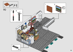 LEGO 21336 instructions page 85 – build guide
