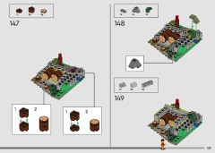 LEGO 21338 instructions page 129 – build guide