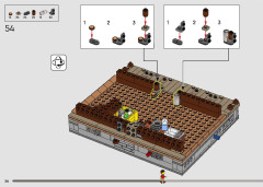 LEGO 21338 instructions page 54 – build guide
