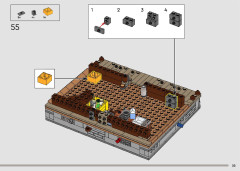 LEGO 21338 instructions page 55 – build guide