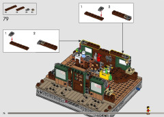 LEGO 21338 instructions page 74 – build guide
