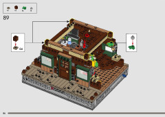 LEGO 21338 instructions page 84 – build guide