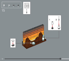 LEGO 21340 instructions page 16 – build guide
