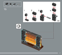 LEGO 21340 instructions page 17 – build guide