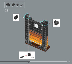 LEGO 21340 instructions page 23 – build guide
