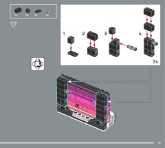 LEGO 21340 instructions page 15 – build guide