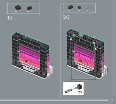 LEGO 21340 instructions page 17 – build guide