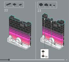 LEGO 21340 instructions page 19 – build guide